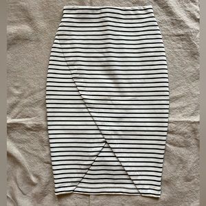 The Fifth label striped pencil skirt